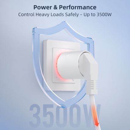 Immax NEO 07812L - Pametna vtičnica E 3500W Tuya Wi-Fi