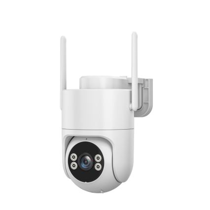Immax NEO 07819L - Pametna zunanja kamera s 4 MP senzorjem, 5V napajanjem, zaščita IP65, Tuya Wi-Fi