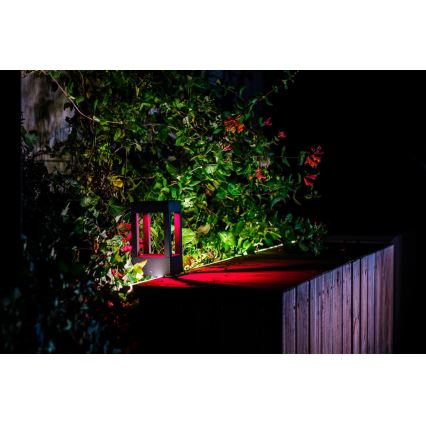 Immax NEO 07902L - LED RGB+CCT Zatemnitvena zunanja svetilka NEO LITE CUBE LED/10W/230V 2700-6500K IP67 Wi-Fi Tuya črna