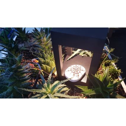 Immax NEO 07902L - LED RGB+CCT Zatemnitvena zunanja svetilka NEO LITE CUBE LED/10W/230V 2700-6500K IP67 Wi-Fi Tuya črna