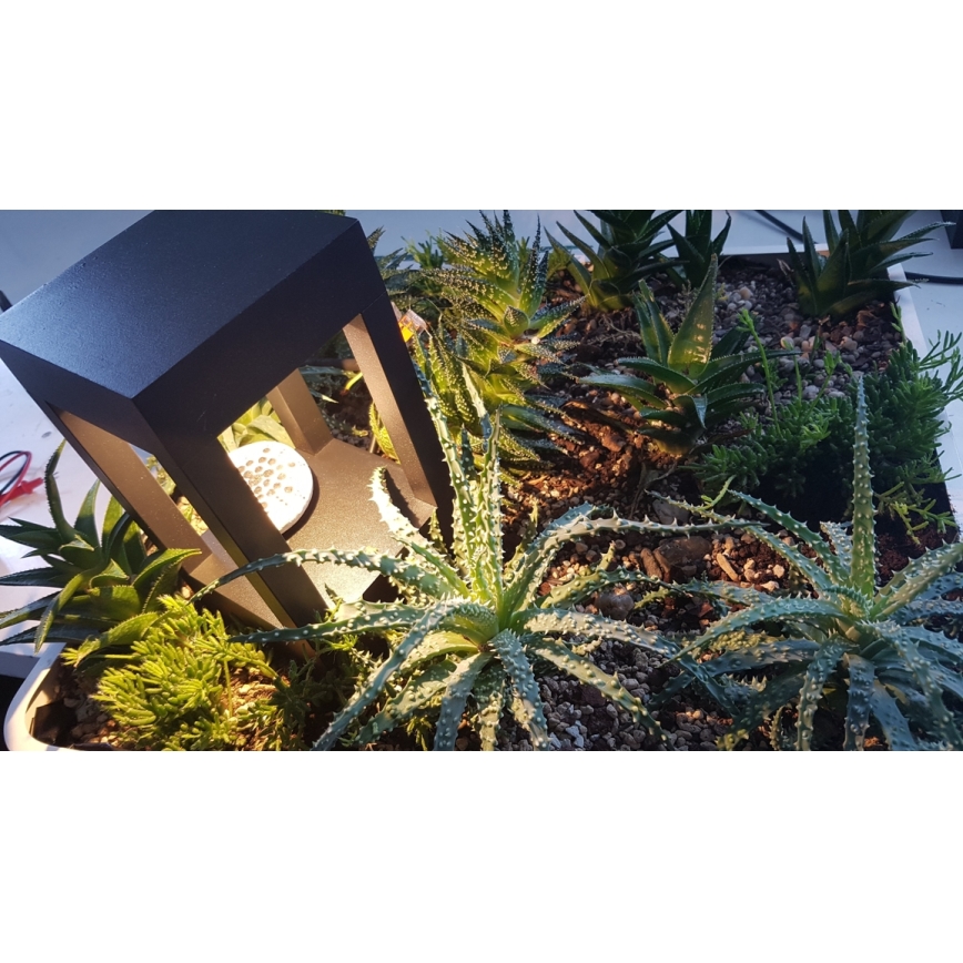 Immax NEO 07902L - LED RGB+CCT Zatemnitvena zunanja svetilka NEO LITE CUBE LED/10W/230V 2700-6500K IP67 Wi-Fi Tuya črna