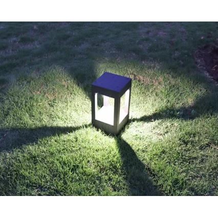 Immax NEO 07902L - LED RGB+CCT Zatemnitvena zunanja svetilka NEO LITE CUBE LED/10W/230V 2700-6500K IP67 Wi-Fi Tuya črna