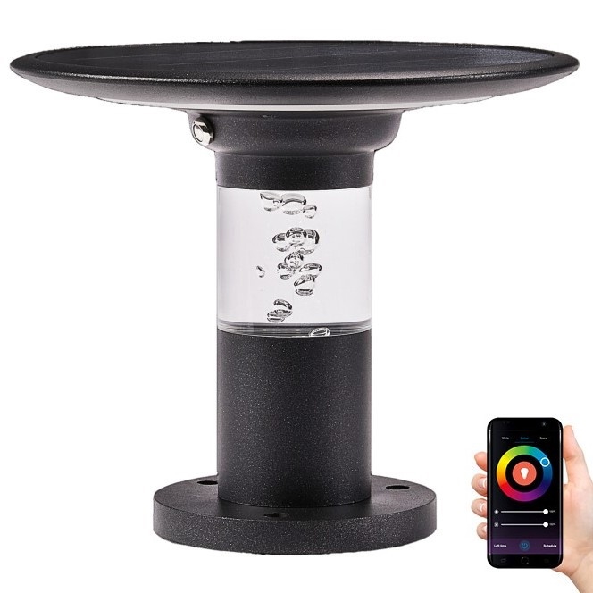 Immax NEO 07908L - LED RGB+CW/W Zatemnitvena solarna svetilka LED/2W/5V IP54 Tuya 4000 mAh