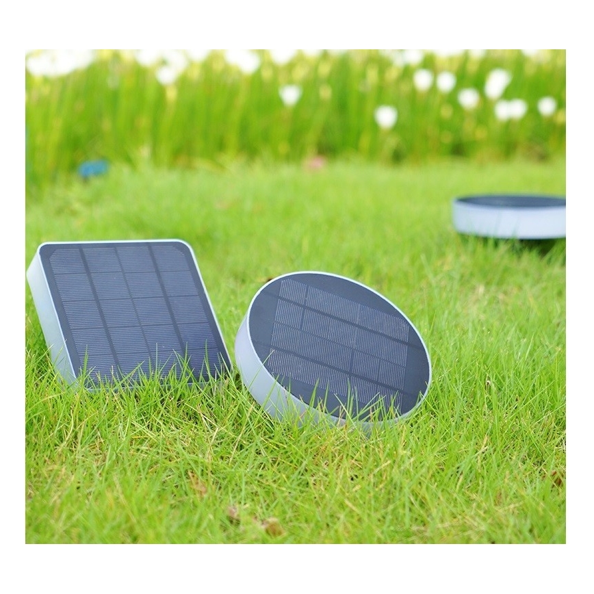 Immax NEO 07910L - LED RGB nastavljiva solarna svetilka s senzorjem NEO LITE LED/1W/5V okrogla IP54 Tuya 1300 mAh