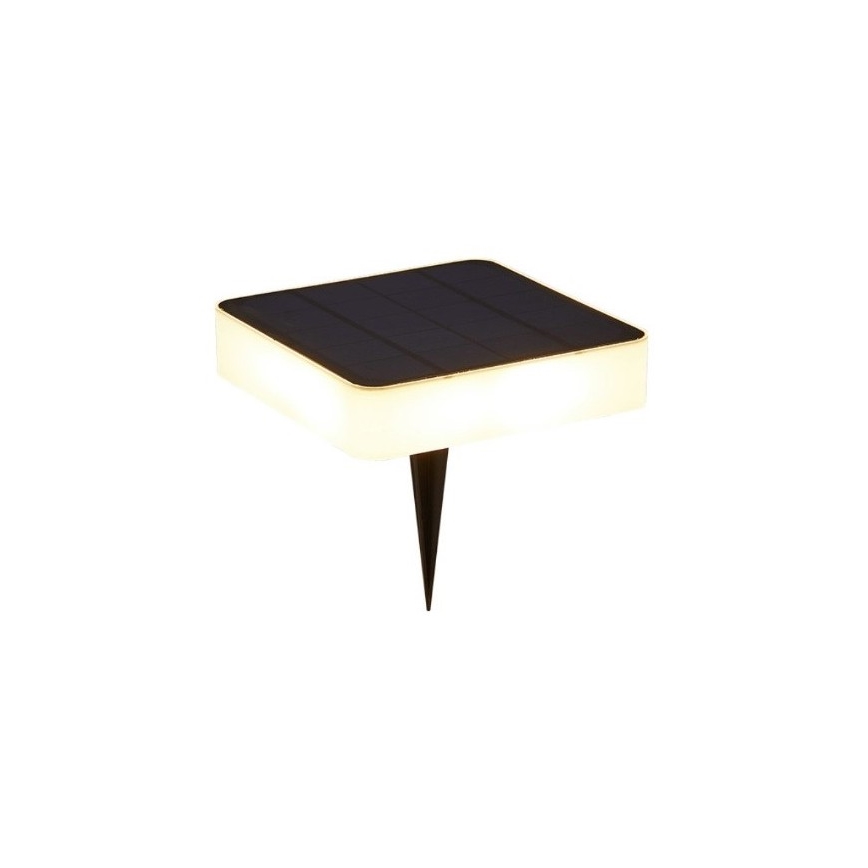 Immax NEO 07911L - LED RGB Zatemnitvena solarna svetilka s senzorjem NEO LITE LED/1W/5V kvadraten IP54 Tuya 1300 mAh
