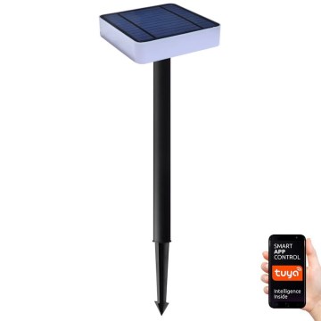 Immax NEO 07911L - LED RGB zatemnljivo solarno svetilo s senzorjem NEO LITE LED/1W/5V kvadratno IP54 Tuya 1300 mAh