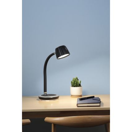 Immax NEO 08996L - LED Zatemnitvena namizna svetilka z brezžičnim polnjenjem PERLA LED/1,5W + LED/6W/230V 3800-4300K
