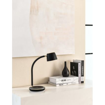Immax NEO 08996L - LED Zatemnitvena namizna svetilka z brezžičnim polnjenjem PERLA LED/1,5W + LED/6W/230V 3800-4300K