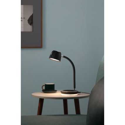 Immax NEO 08996L - LED Zatemnitvena namizna svetilka z brezžičnim polnjenjem PERLA LED/1,5W + LED/6W/230V 3800-4300K