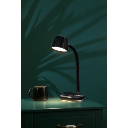 Immax NEO 08996L - LED Zatemnitvena namizna svetilka z brezžičnim polnjenjem PERLA LED/1,5W + LED/6W/230V 3800-4300K