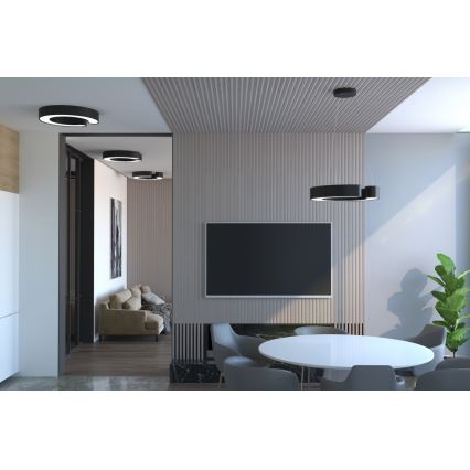 Immax NEO 7133 - LED SMART Zatemnitvena stropna svetilka CÉČKO LED/52W/230V + Daljinski upravljalnik 60 cm Tuya ZigBee