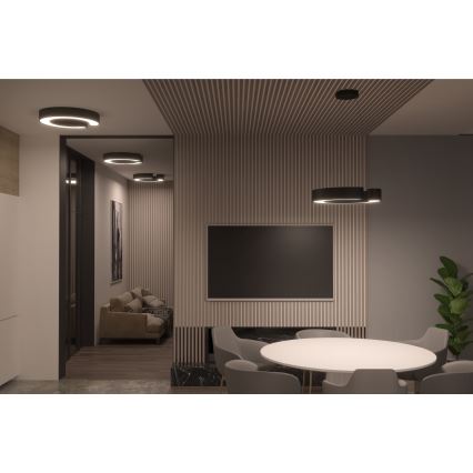 Immax NEO 7133 - LED SMART Zatemnitvena stropna svetilka CÉČKO LED/52W/230V + Daljinski upravljalnik 60 cm Tuya ZigBee