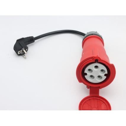 Immax - Prenosna polnilna postaja za električna vozila (EV), AC tipa 2, 16A/380V 11kW + vtič 230V 5m Wi-Fi Tuya