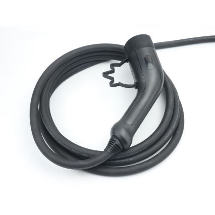 Immax - Prenosna polnilna postaja za električna vozila (EV), AC tipa 2, 16A/380V 11kW + vtič 230V 5m Wi-Fi Tuya