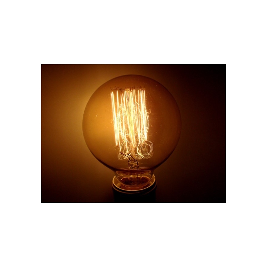 Industrijska dekorativna zatemnitvena žarnica SEGOD G80 E27/40W/230V 3000K