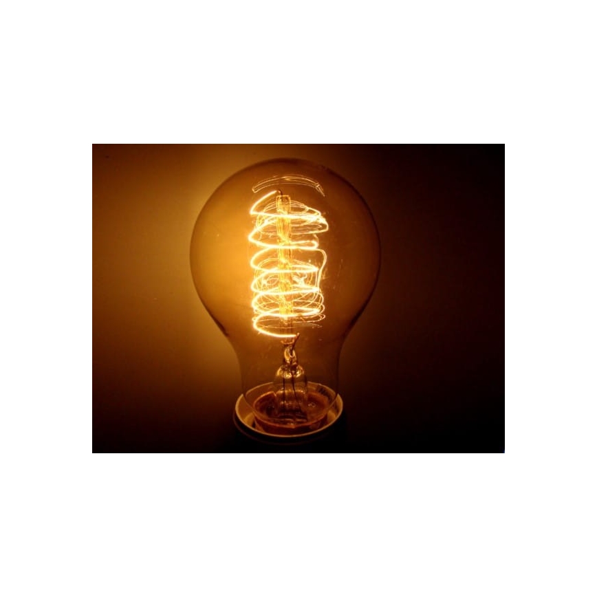 Industrijska dekorativna zatemnitvena žarnica SELEBY A23 E27/60W/230V 2200K