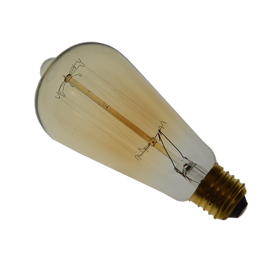 Industrijska dekorativna zatemnitvena žarnica SELEBY ST64 E27/40W/230V 2200K