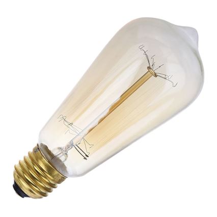 Industrijska dekorativna zatemnitvena žarnica SELEBY ST64 E27/40W/230V 2200K