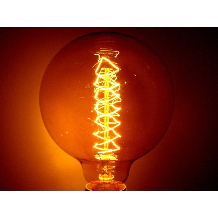 Industrijska dekorativna zatemnjevalna žarnica SELRED G125 E27/60W/230V 3000K