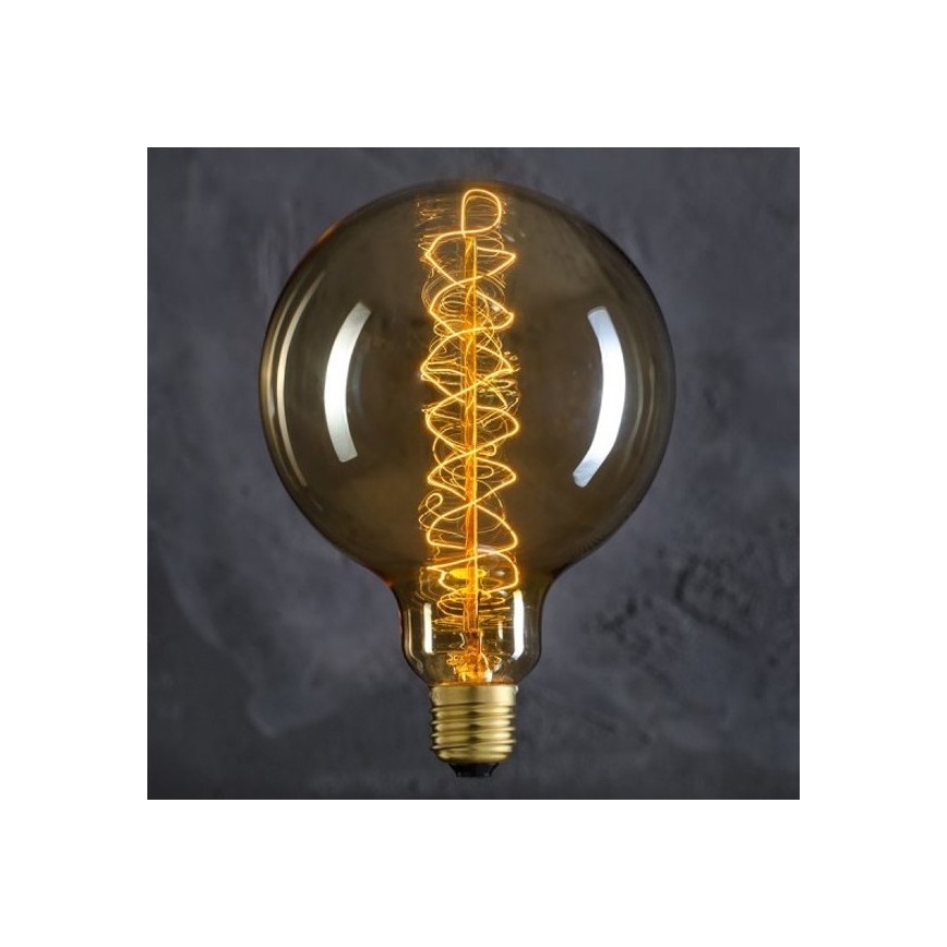 Industrijska dekorativna zatemnjevalna žarnica SELRED G125 E27/60W/230V 3000K