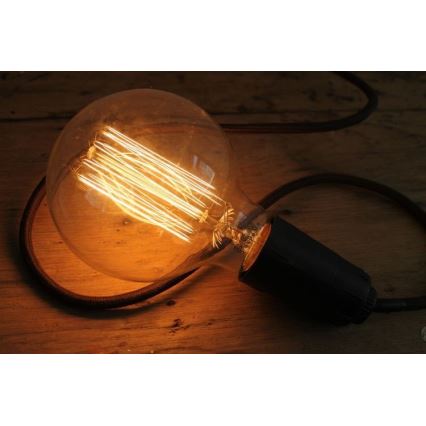 Industrijska dekorativna zatemnjiva žarnica SELRED G125 E27/60W/230V 3000K 120 lm