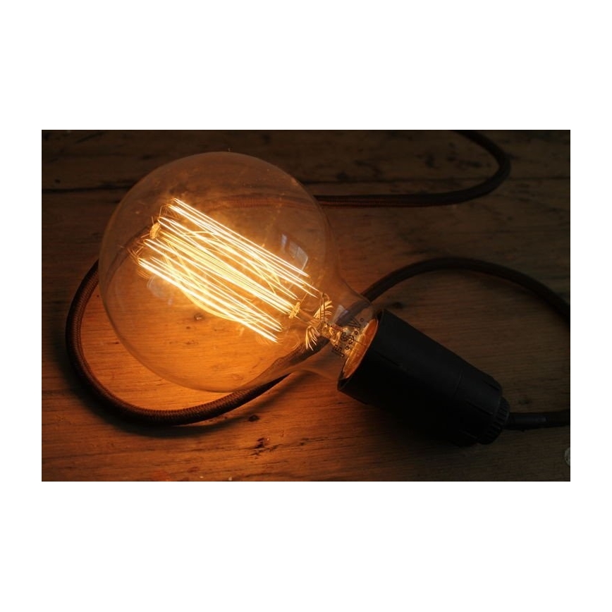 Industrijska dekorativna zatemnjiva žarnica SELRED G125 E27/60W/230V 3000K 120 lm