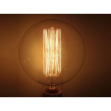 Industrijska dekorativna zatemnjiva žarnica SELRED G125 E27/60W/230V 3000K 120 lm