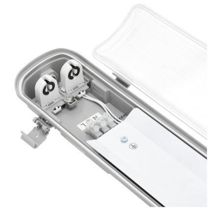 Industrijska fluorescentna svetilka HERMIC T8 2xG13/18W/230V IP65