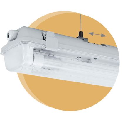 Industrijska fluorescentna svetilka LIMEA T8 2xG13/10W/230V IP65 1500mm