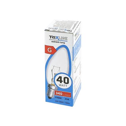 Industrijska žarnica C35 E14/40W/230V 2700K