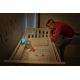 Infantino - Otroška svetilka s projektorjem 3xAA modra