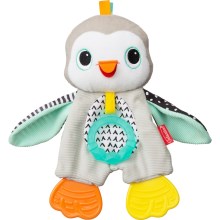 Infantino - Plišasta igrača z grizali pingvin