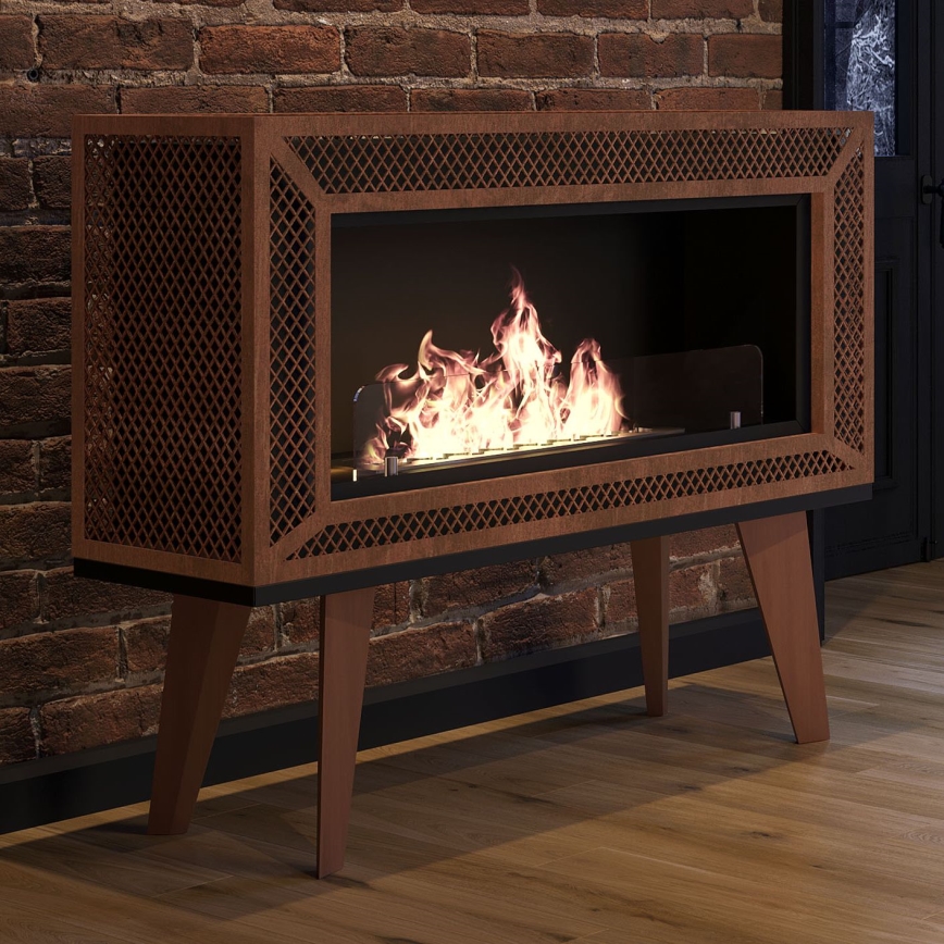 InFire - BIO kamin 100x47 cm 3kW industrial