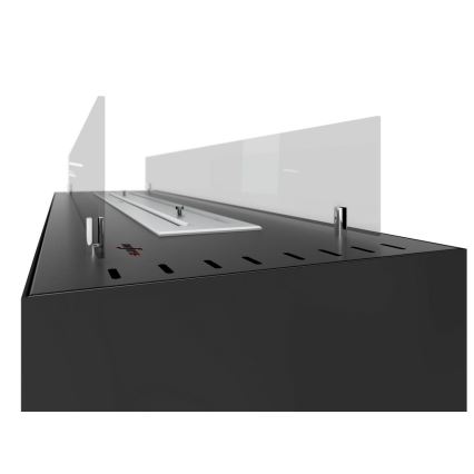 InFire - BIO kamin 110x65 cm 3,5kW črna