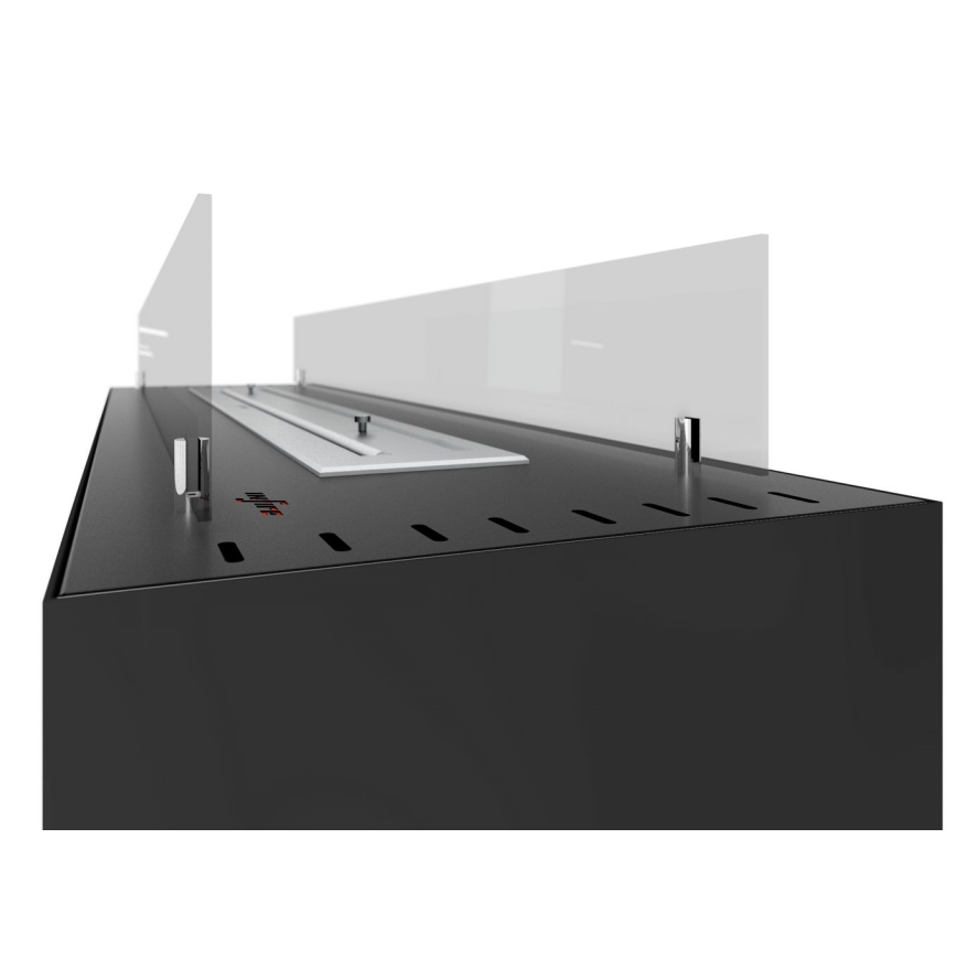 InFire - BIO kamin 110x65 cm 3,5kW črna