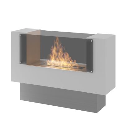 InFire - BIO kamin 110x75 cm 3kW dvostranski