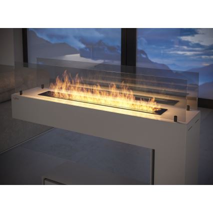 InFire - BIO kamin 110x85,5 cm 3kW bela