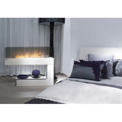 InFire - BIO kamin 110x85,5 cm 3kW bela