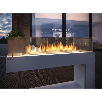 InFire - BIO kamin 110x85,5 cm 3kW bela