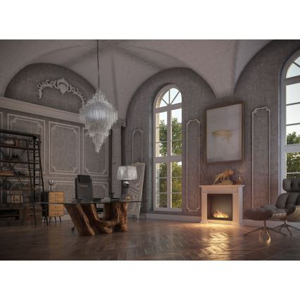 InFire - BIO Kamin 115x100 cm 3kW bela