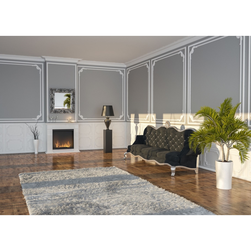 InFire - BIO Kamin 115x100 cm 3kW bela