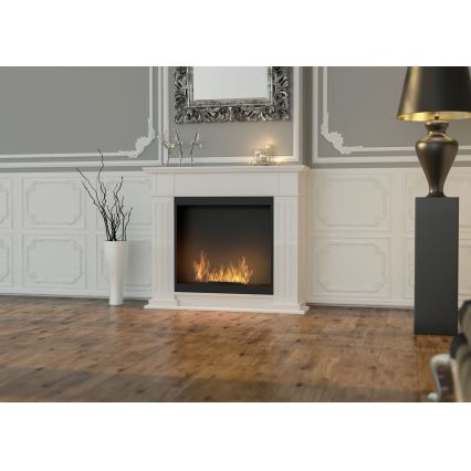 InFire - BIO Kamin 115x100 cm 3kW bela