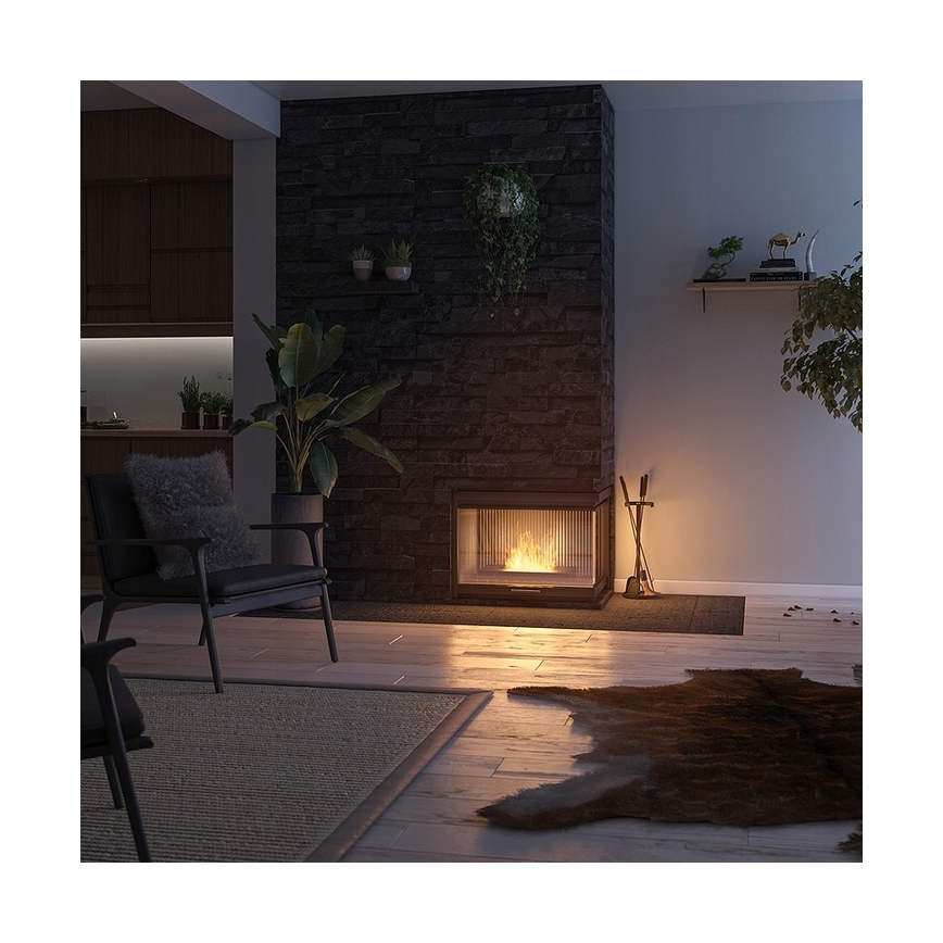 InFire - BIO kamin 8x50 cm 3kW črna