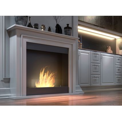 InFire - BIO kamin 90x112,5 cm 3kW bela