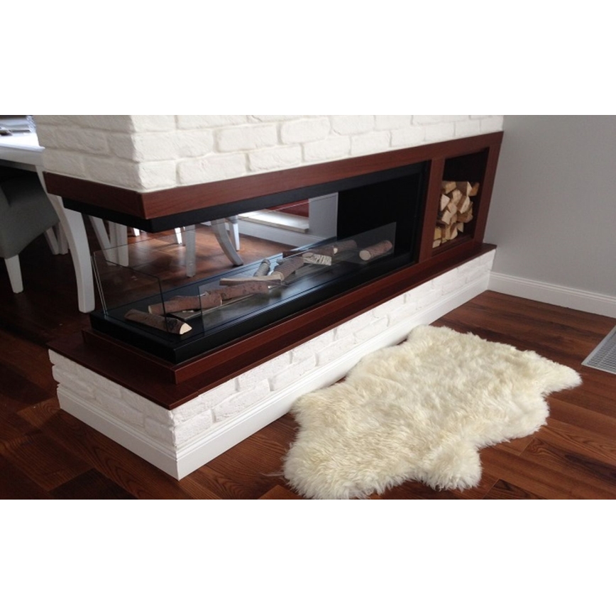 InFire - Kotni BIO kamin 100x50 cm 3kW bifacial