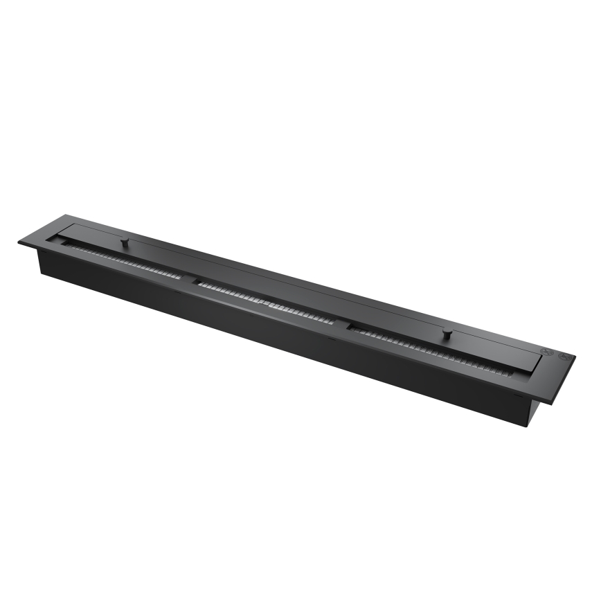 InFire - Kotni BIO kamin 110x45 cm 3kW črna