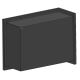 InFire - Kotni BIO kamin 45x60 cm 3kW črna