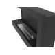 InFire - Kotni BIO kamin 45x90 cm 3kW črna