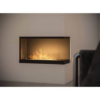 InFire - Kotni BIO kamin 80x45 cm 3,5kW črna