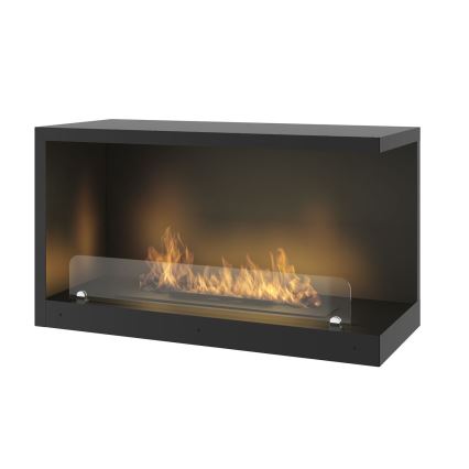 InFire - Kotni BIO kamin 80x45 cm 3,5kW črna